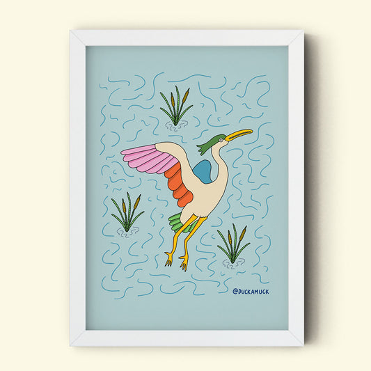 Heron (Print)