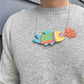 Fire-Breathing Fish Necklace